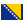 National flag of Bosnien-Hercegovina