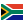 National flag of Republikken Syd Afrika